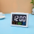Js-166 Color Large Screen LCD Electronic Clock Desk Clock with Temperature Alarm Clock Student Alarm Clock G2000 