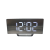 Js-183 Creative Curved Surface Electronic Clock Large Screen Led Clock Mirror Clock Mute Alarm Clock