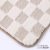 Two-Color Chessboard Plaid Cashmere-like Carpet Ins Retro Simple Bedroom Bedside Blanket Bathroom Absorbent Floor Mat