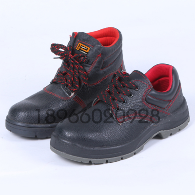 Foreign Trade Export Labor Protection Shoes Asia Europe Turkey Azerbaijan Baotou Steel Insole High-Low Top Labor Protection Shoes