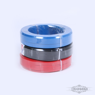 Red, blue and black optional wire, household or multi-purpose cable wire, copper core photovoltaic cable manufacturers direct sales,various specifications can be customized