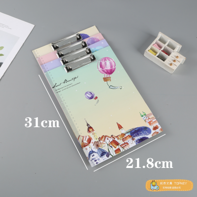 Colorful Cartoon Student Test Paper Holder Business Office File Folders Topkey Stationery Wholesale