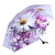 Colorful Printing Pattern Small Chrysanthemum Wind-Resistant Sunshade Eight-Bone Manual Umbrella Cute Creative Umbrella Factory Direct Sales