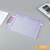 Transparent Mesh File Bags Double Layers Pencil Case Paper Storage Bag Zipper Closed Textbook Information Bag