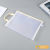 Transparent Mesh File Bags Double Layers Pencil Case Paper Storage Bag Zipper Closed Textbook Information Bag