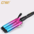 Colorful Gradient Color Electric Hair Curler Hair Curler Three Tube Hair Curler Water Ripple Small Curling Iron Roll Hair Perm Splint