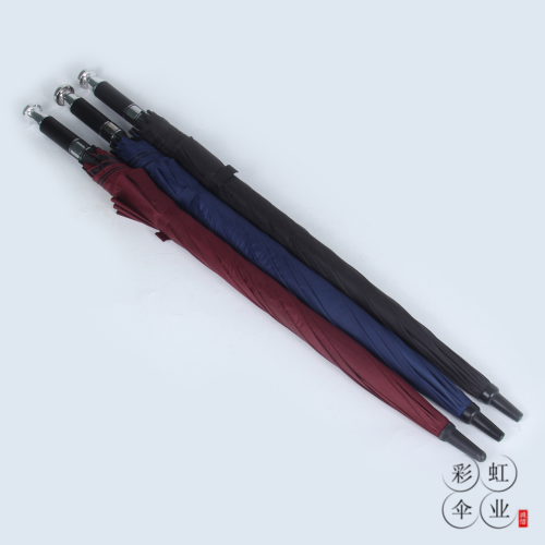 长柄直杆复古商务高尔夫伞 大号广告伞雨伞批发定制 厂家现货直销