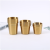 304 Korean-Style Double-Layer Stainless Steel Step Cup Water Cup Beer Steins Golden Tea Cup Drink Cup Milk Cup Food Grade
