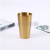 304 Korean Stainless Steel Double-Layer Cup Diamond Water Cup Thickened Heat Insulation Beer Steins Restaurant Coffee Cup Juice Cup