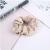 New Bm Style Large Intestine Hair Ring Ins Korean Cotton Fabric Flower Style Hair Band Pig Intestine Simple Head Flower Ornament