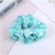Handmade Internet Celebrity French Silk Texture Large Intestine Hair Ring Fluorescent Candy Color All-Matching Hair Rope Female Factory Direct Sales