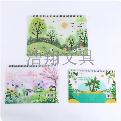 factory direct sales children‘s painting white paper beginner doodle hand drawn color lead painting paper