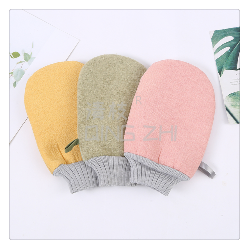 [clear branches] double-sided bath towel rubbing mud under gray does not hurt household candy color does not hurt skin xingx pattern