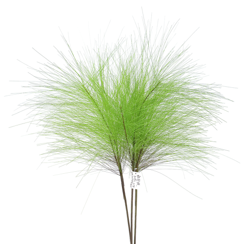 artificial long-haired pine grass willow grass decorative home multi-layer flower arrangement materials eternal life wholesale leaf material photography props