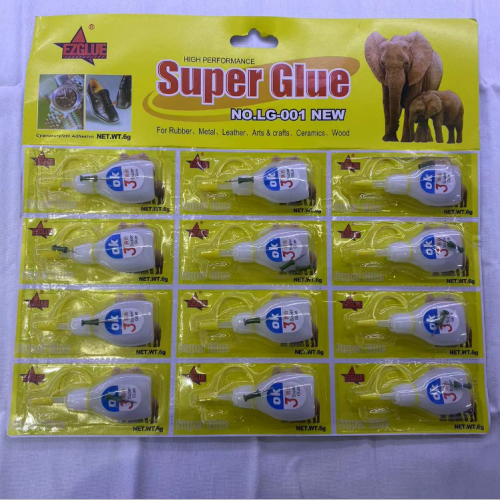EZGLUE   (OK) OLD SUPER GLUE