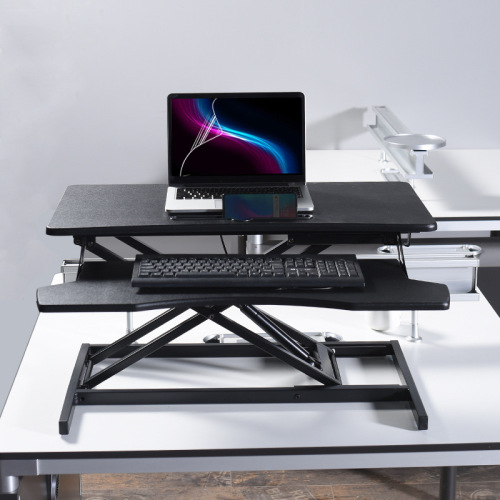 站立式办公桌站着用台式桌笔记本电脑桌升降桌交替多档升降桌上桌