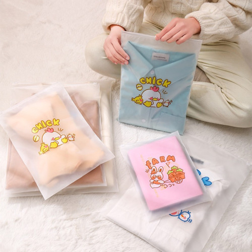 旅行收纳袋鞋子内衣行李箱便携透明整理密封袋加厚防水塑料分装袋