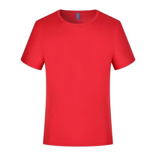 round neck short sleeve t-shirt work clothes advertising shirt sample drawing design logo customization