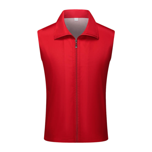 加厚桃皮绒劳保保暖加绒马甲背心工装服志愿者logo定制定做