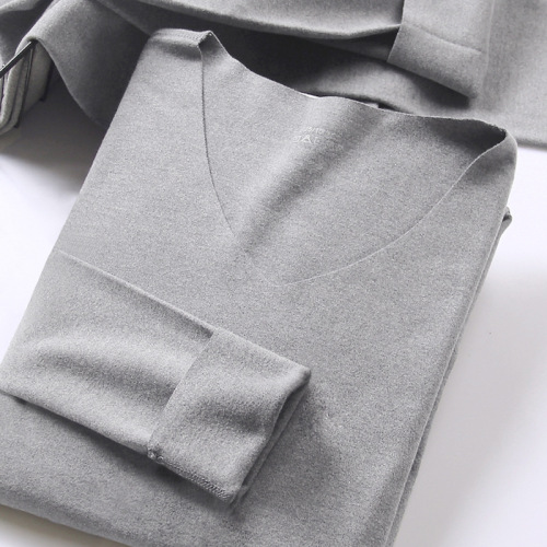 men‘s seamless thermal underwear autumn suit thin lady couple slim-fit heating base fiber