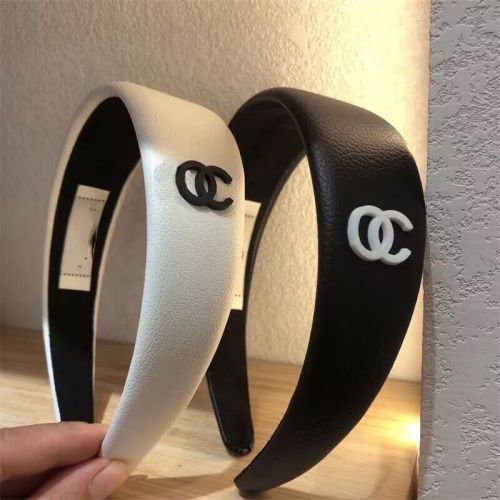 高级感气质名媛夏季发箍女小香风防滑pu皮高颅顶海绵压发头箍头饰