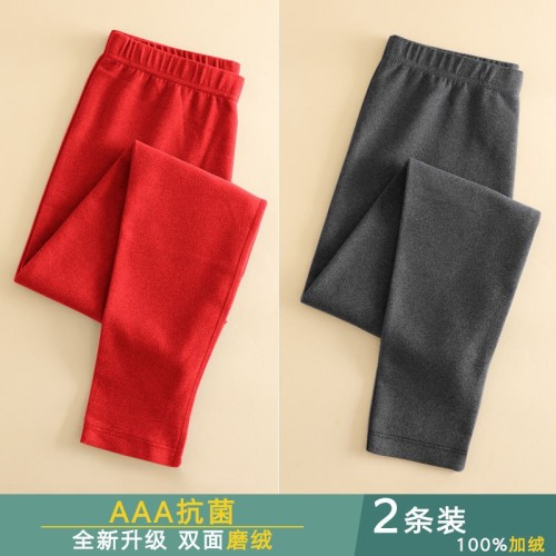 保暖裤女双面德绒发热秋裤女士秋冬百搭修身显瘦加绒加厚打底裤潮