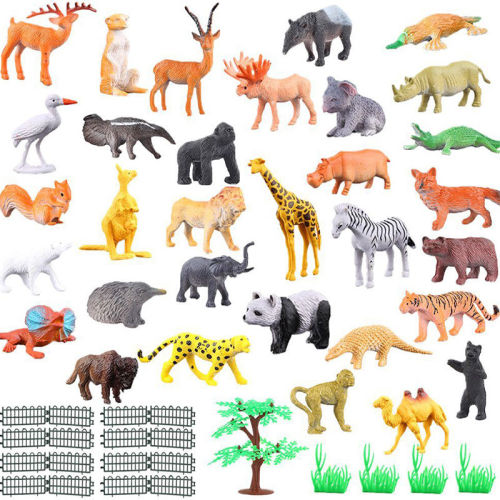 soft rubber children‘s zoo simulation solid dinosaur animal model suit tiger lion boys and girls toys doll