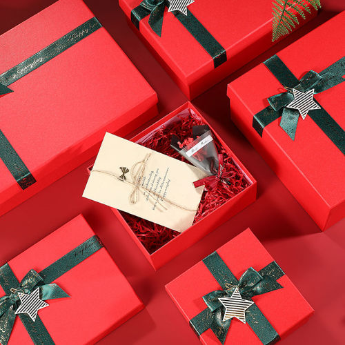 new year gift box gift box box gift gift red festive box gift box new year‘s day spring festival blind box packaging