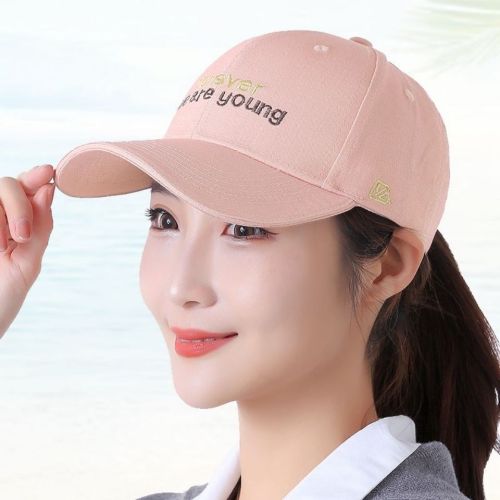 2025 new hat for women spring and autumn girl‘s cap all-matching outdoor peaked cap korean style trendy sun hat for women baseball cap for women