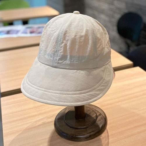 赵露思同款帽子遮脸鸭舌帽紫外线夏季薄款速干遮阳帽防晒渔夫帽