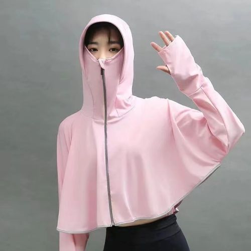 防晒衣女外穿2025新款夏季冰丝防晒防紫外线骑开车长袖透气防晒服