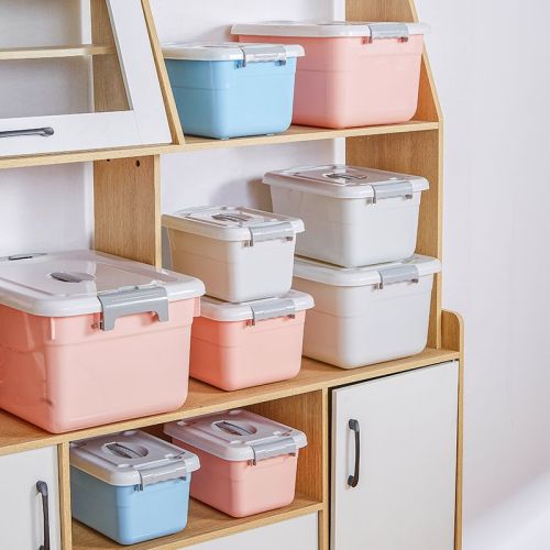 plastic storage box small size home finishing underwear storage box toy clothes desktop storage box large