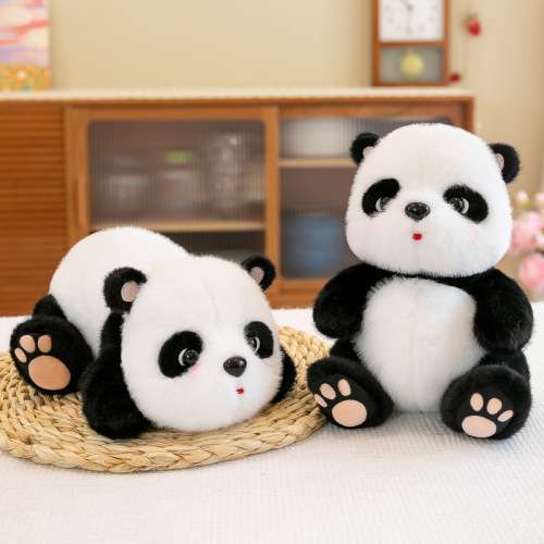 panda plush toy doll girl gift children ragdoll cute doll cross-border foreign trade toy wholesale
