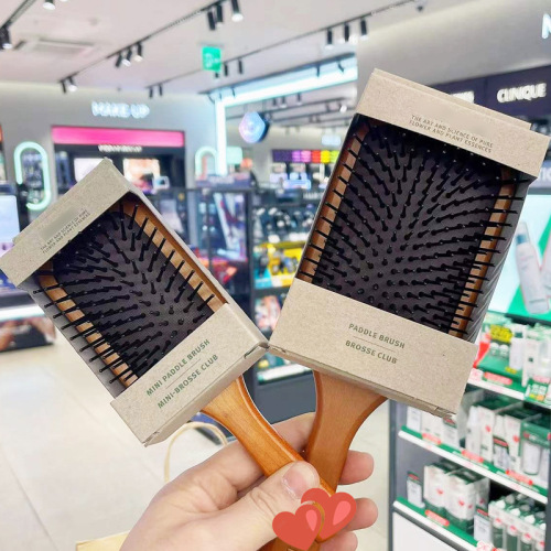 aveda airbag cushion comb aveda wooden hairdressing comb scalp massage comb female home use set straight comb