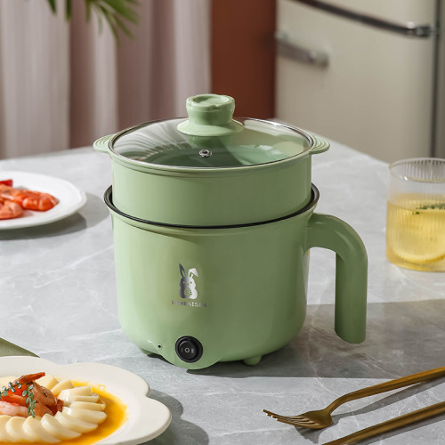 multi-function electric cooker electric hot pot electric cooker small electric cooker student dormitory pot small pot mini non-stick pot steamer
