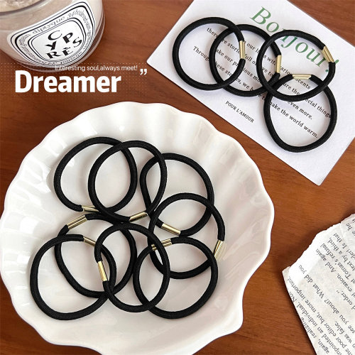 korean style all-match hair band kong hyo-jin same style b rubber band estic hair string ornament minimalist basic hair band