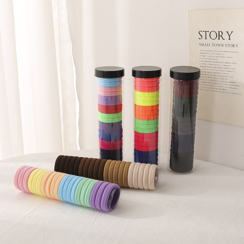 20条高弹力耐用无缝毛巾圈发绳韩国头绳不勒头发橡皮筋发圈皮筋女