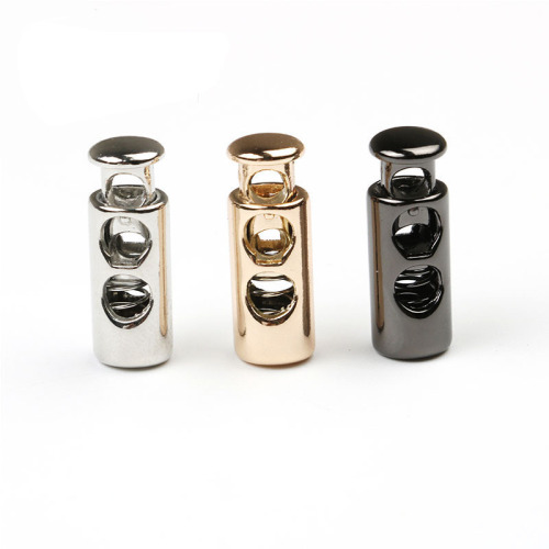 批发金属纽扣弹簧扣松紧调节钮扣止绳扣猪鼻扣羽绒服吊钟卡扣金属