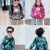 Boys' autumn suit 2023 New handsome boy fashionable fried street brushed hoody two-piece suit trendy cool