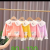 Foreign Trade Children's Wear Sweater Imitation Mink 2023 New Little Girl Cardigan Lotus Edge Lapel Mink Fur