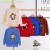 New Men's and Women's Children's Sweater Knitted round Neck Pullover Sweater Children's Autumn and Winter Cartoon Knitted Bottoming Shirt Factory Wholesale