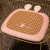Cute Seat Cushion for Summer Thickened Summer Horseshoe-Shaped Cushion Mat Dining Chair Cushion Removable and Washable Office Long Sitting