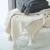 Ins Nordic Style Sofa Blanket Office Nap Blanket Tassel Knitted Ball Solid Color Woolen Air Conditioner Small Blanket