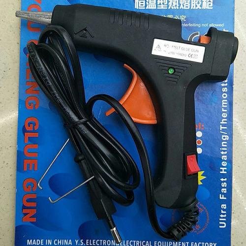 in stock supply young black 20w hot melt glue gun melt glue