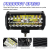 Hot Sale 120W Automobile Led Working Lamp off-Road Vehicle Front Bumper Light Spotlight Highlight Modified Led Car Light