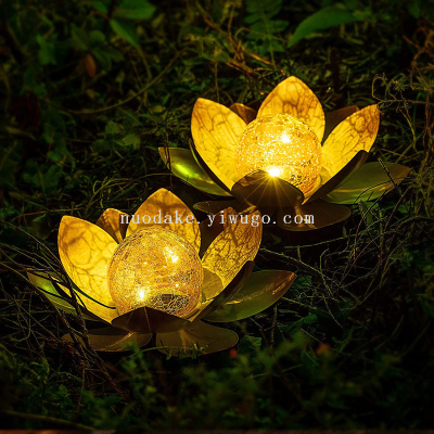 New Solar Lamp Garden Lamp Outdoor Solar Lotus Lamp Garden Lamp