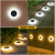 Solar Underground Light LED Outdoor Waterproof Lawn Lamp Courtyard Buried Lights Terrace Garden Wall Lamp Lawn Lamp
