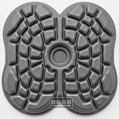 新款异形EVA冷压定型泡棉垫海绵一体成型高弹高发泡贴布热压定型