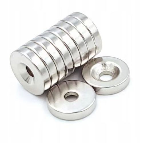 Factory Direct Sales Magnetic Steel Magnet 18*4 Countersunk Hole 10*2. 8mm Countersunk Hole 12*3 Countersunk Hole 15*3 Countersunk Hole 18*3 Countersunk Hole