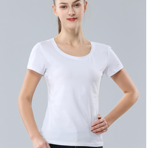 Summer Women‘s Super Soft Modal Advertising T-shirt round Neck Short Sleeve T-shirt Business Attire Work Clothes Custom Logo Embroidery